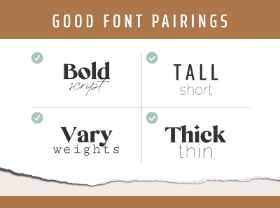 Good Font Pairings