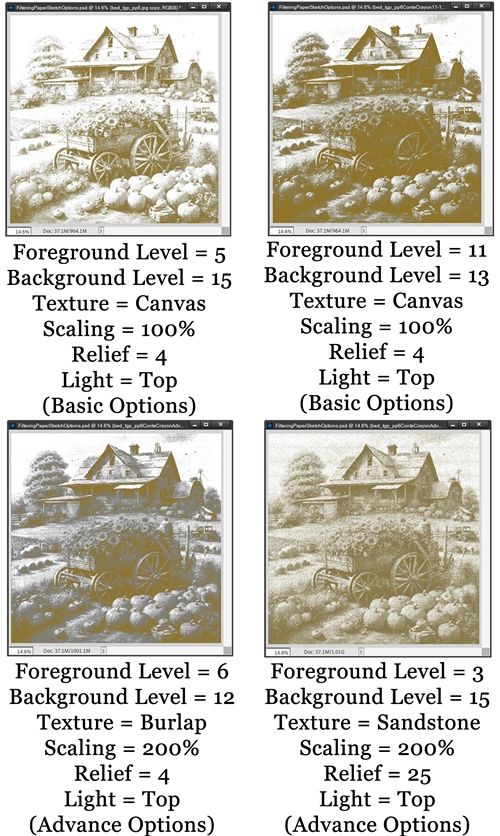 Conte Crayon Results
