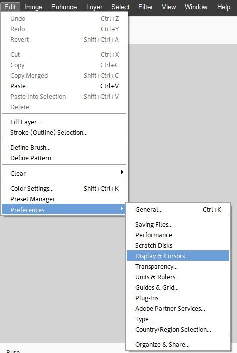 Edit Preferences