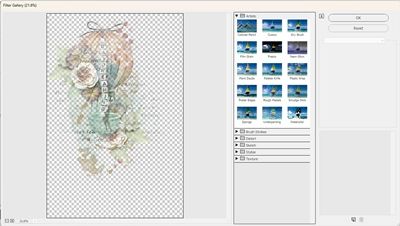 Filter Gallery Artistic