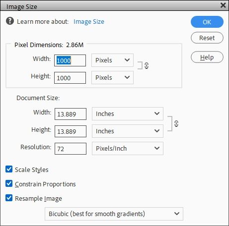 Image Resize Options