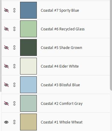 Coastal Color Theme