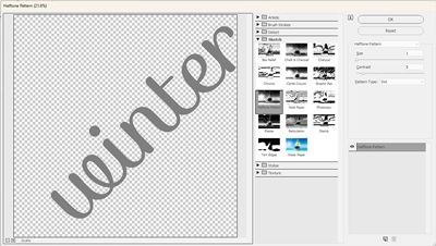 Halftone Sketch Filter
