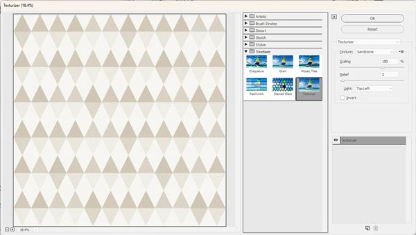 Texturizer Settings