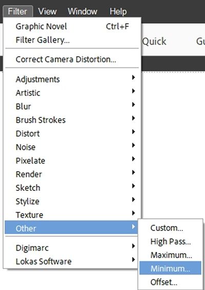 Minimum Filter