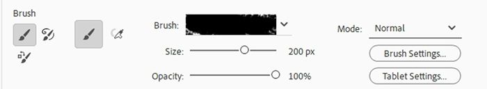 Brush Settings