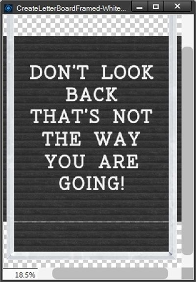 Felt #1 Repositioned