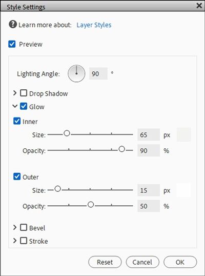 Final Plastic Settings