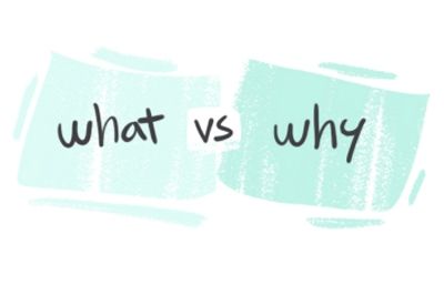 What vs. Why