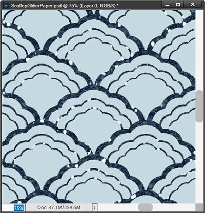 Glitter Style vs Paper