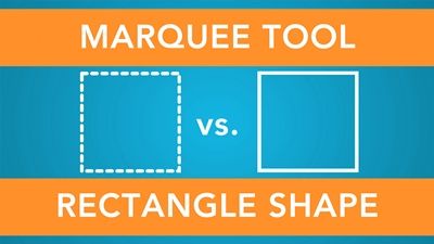 Marquee vs. Shape