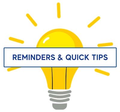 Reminder Tips