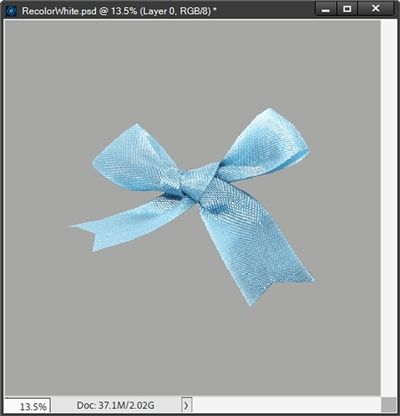 Light Blue Bow