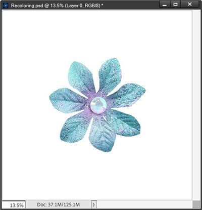 Multi-Color Flower + Center