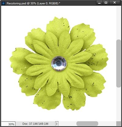 YSC Yellow Green Flower