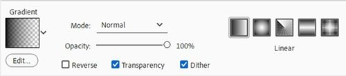 Gradient Settings