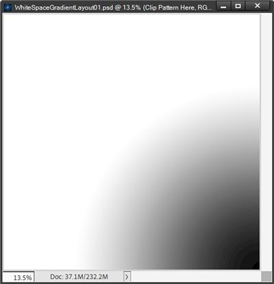 Gradient Bottom Right - Center