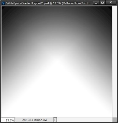 Gradient Top Right - Center