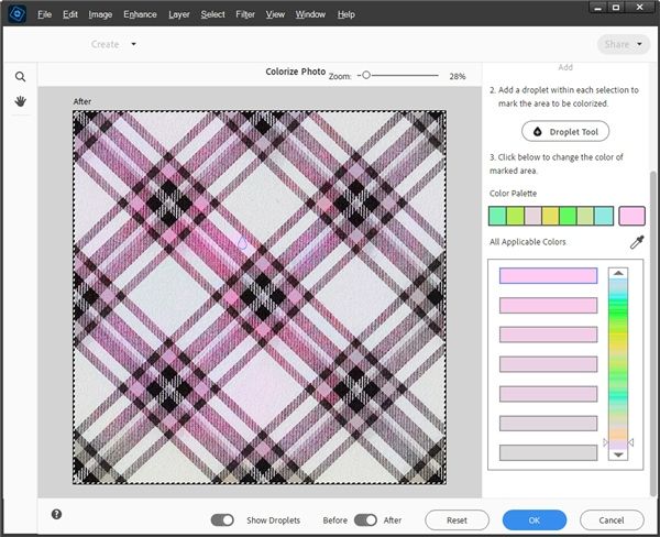 Recolor Plaid - Pink