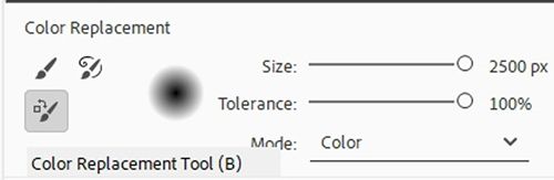 Color Replacement Brush