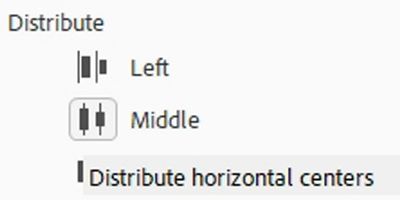 Distribute - Middle