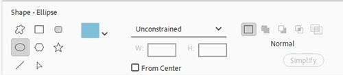Ellipse Settings